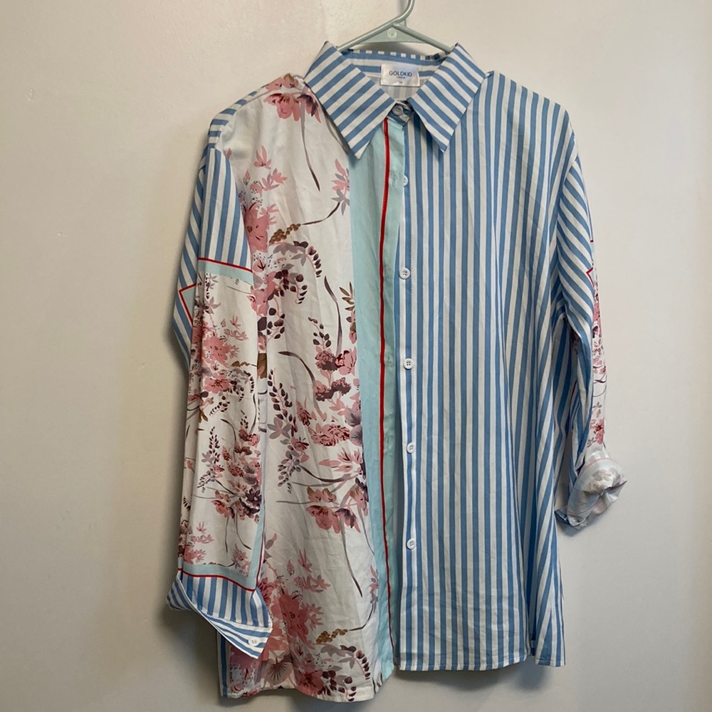 Modern button down